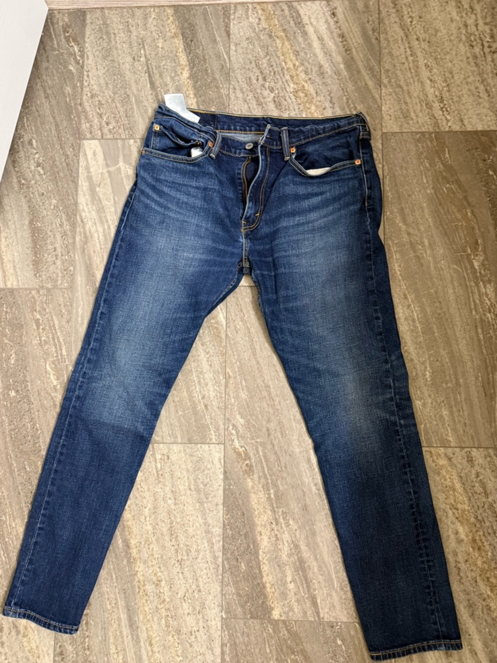 Levi's Indigo Slim Straight Jeans